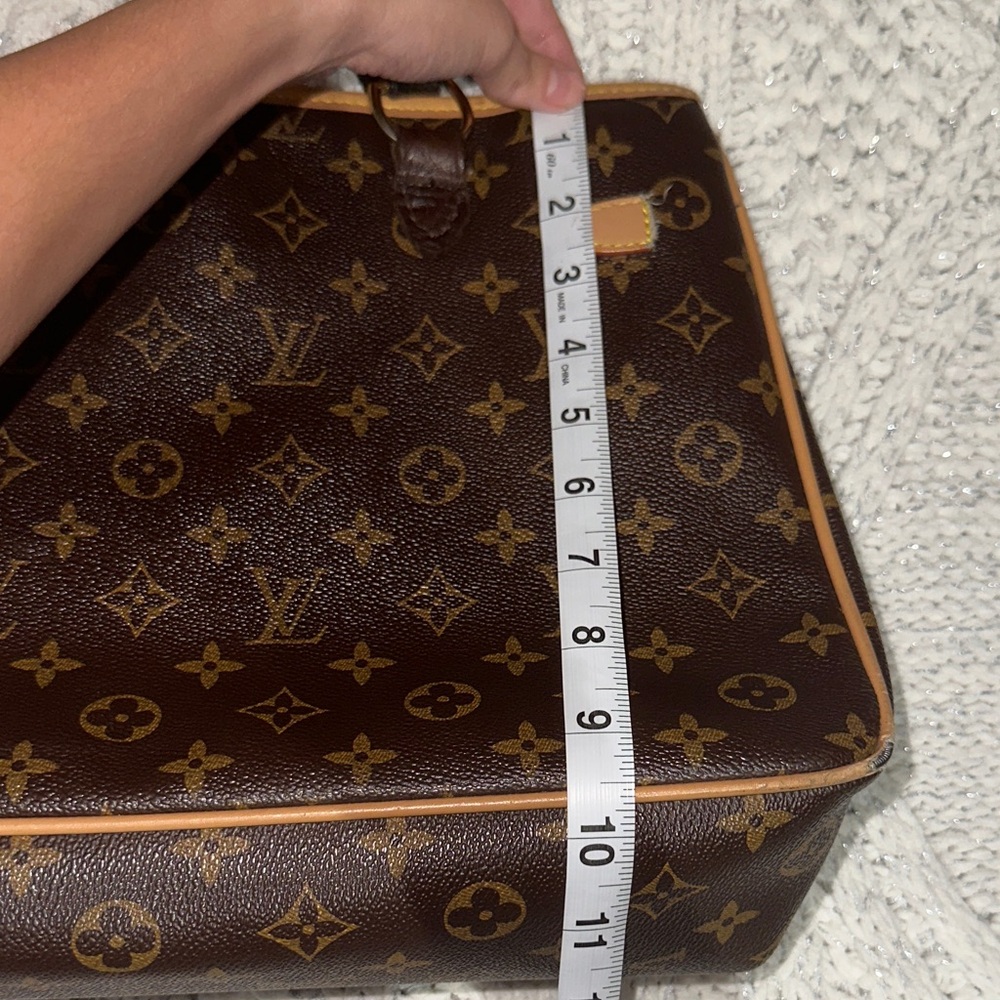 Louis Vuitton Dark Brown Monogram Tote - Picture 12 of 17